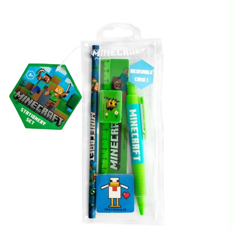 Minecraft Stationery Set