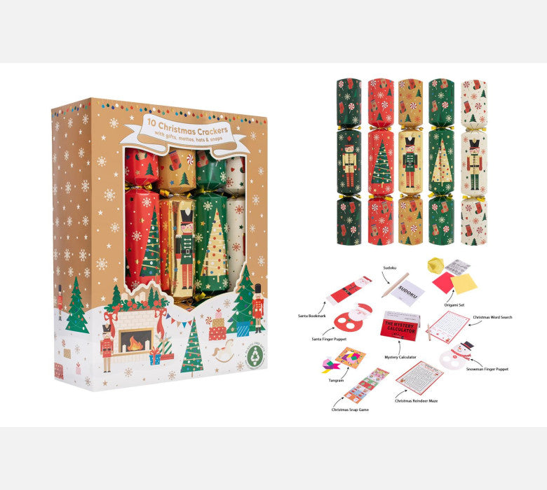 Family Nutcracker Crackers 10pk