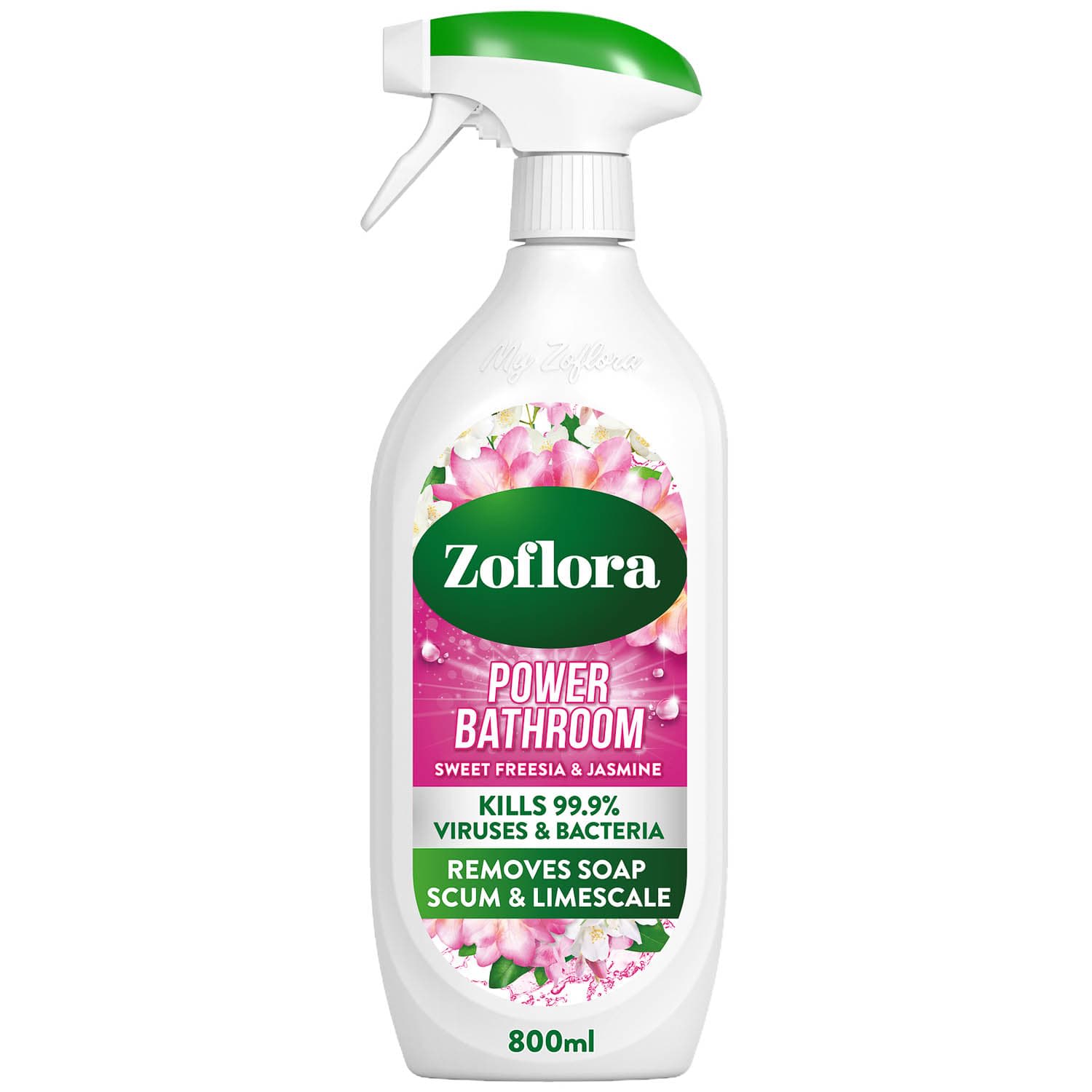 Zoflora Fresia Power Bathroom Spray 800ml