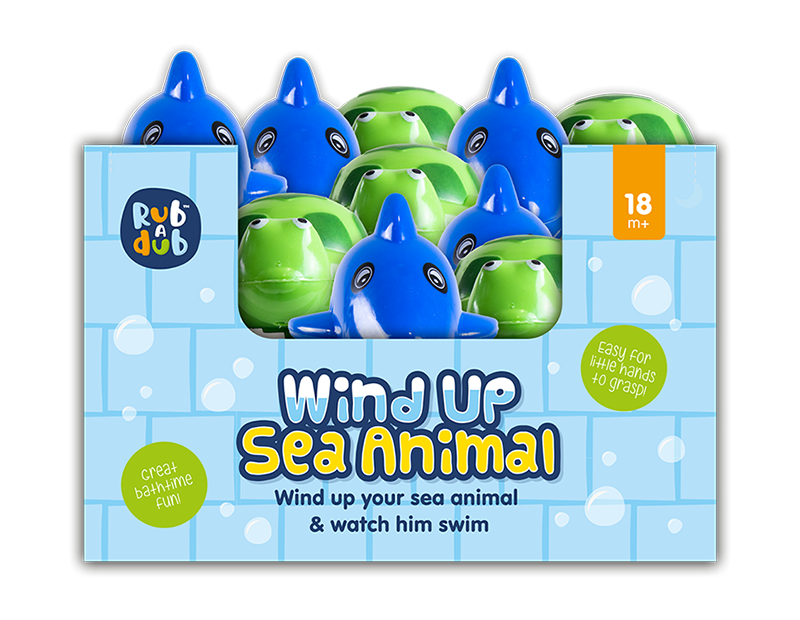 Sea Animal Wind Up Bath Toy
