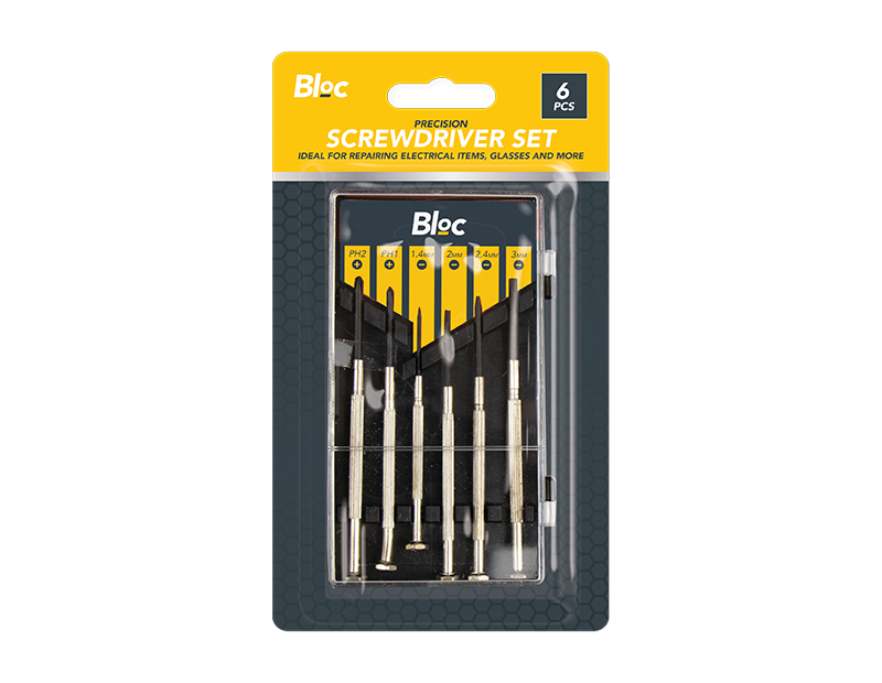Bloc 6 Piece Precision Screwdriver Set