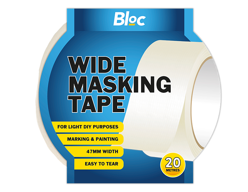 Bloc Wide Masking Tape 20m