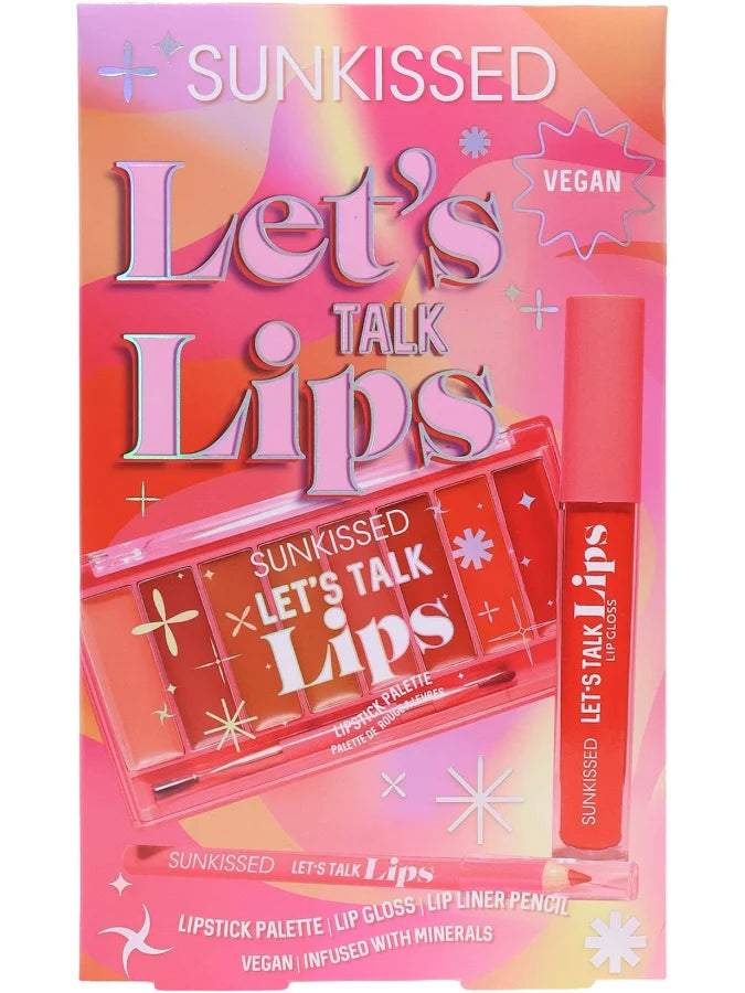 Sunkissed Lets Talk Lips Gift Set