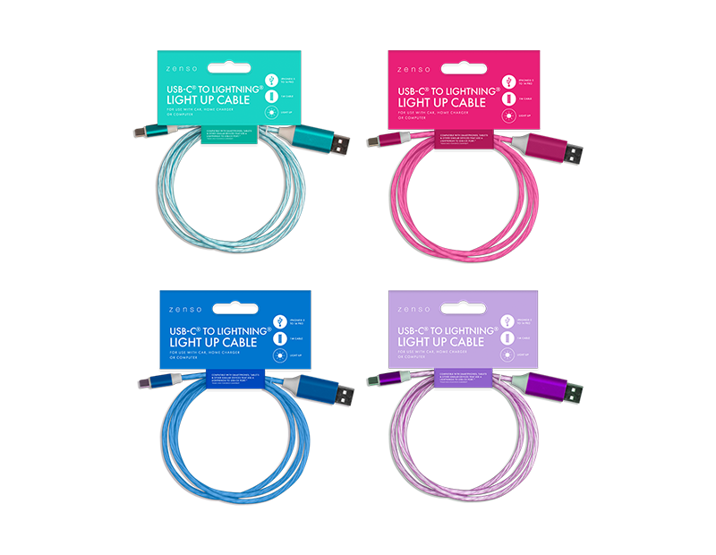 Brights Light Up Type C Lightning Cable