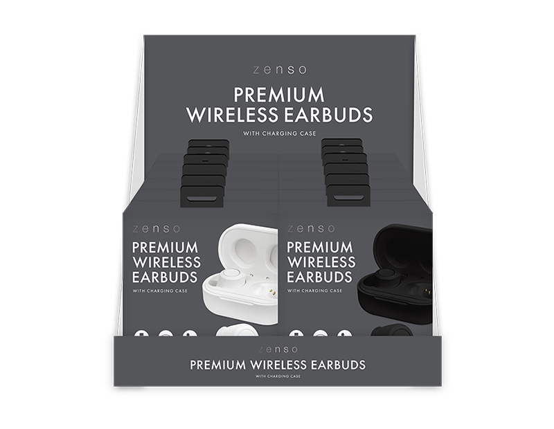 Wireless Earbuds With Charging Case