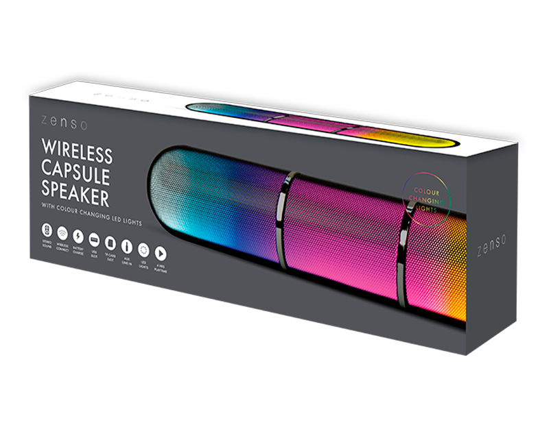 LED Colour Changing Wireless Speaker