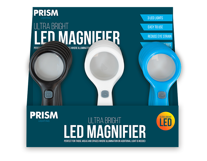LED Light With Magnifier