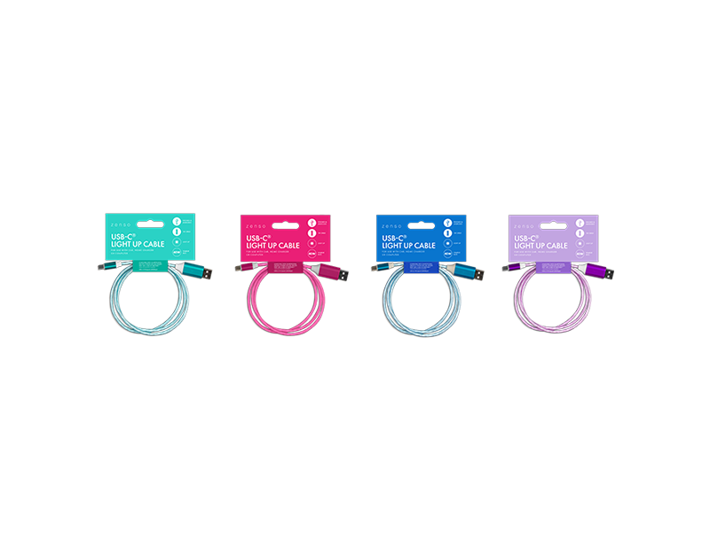 Zenso Brights Type-C Light Up Cable