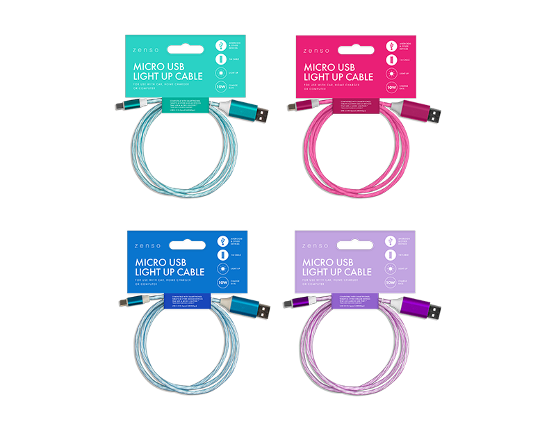 Zenso Brights Micro Light Up Cable