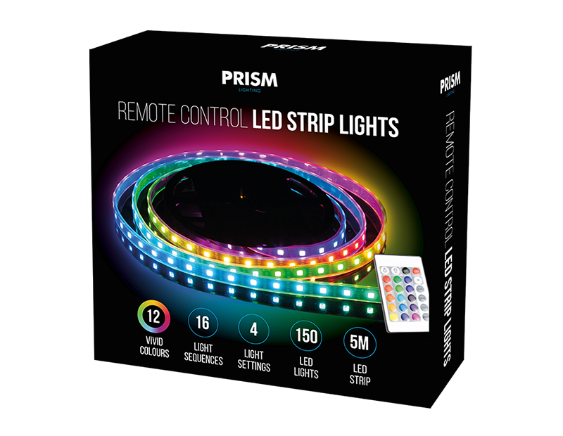Prism Led 5M Strip Lights With Remote