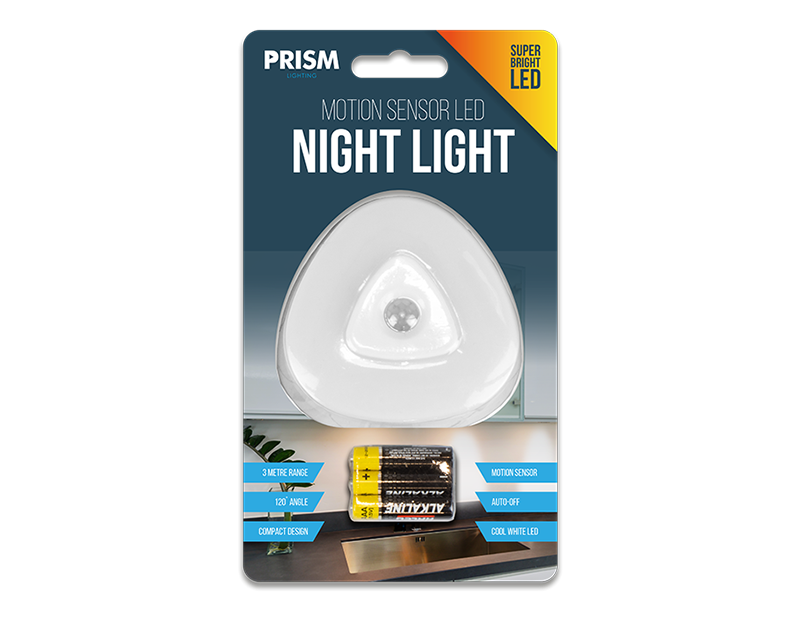 Prism LED Night Light With Sensor