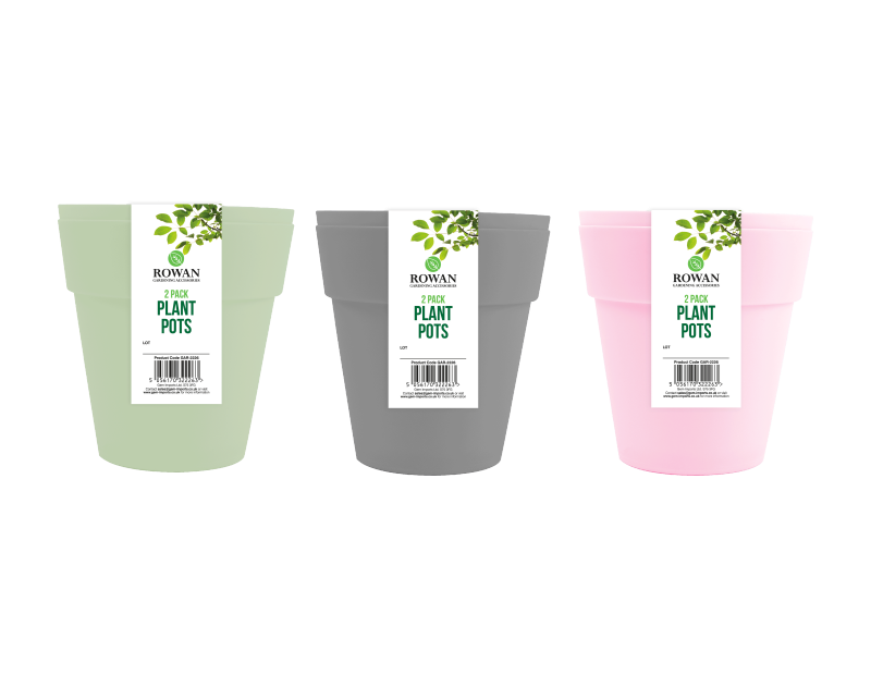 Plant Pots 15cm 2pk