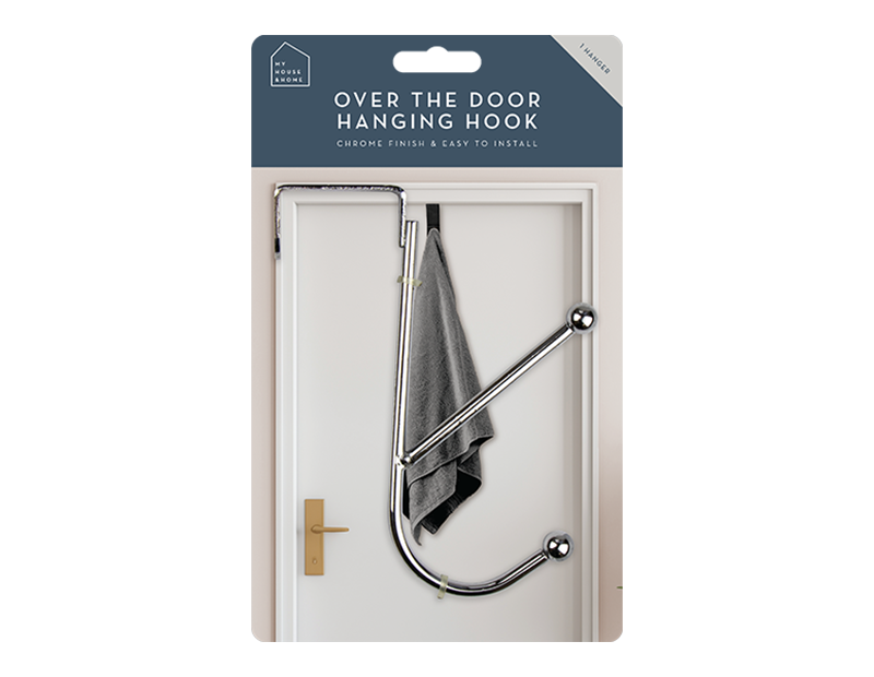 Over The Door Chrome Hook