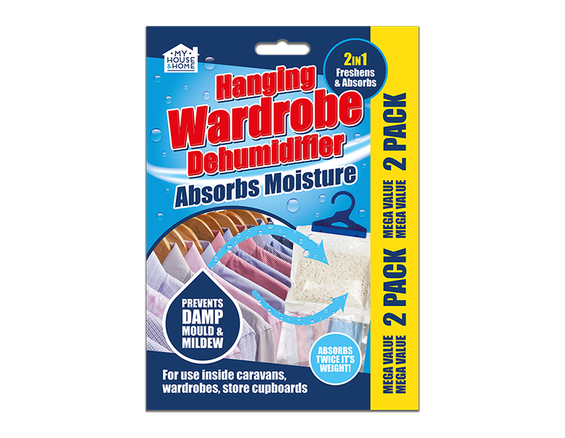 Wardrobe Dehumidifier 2pk