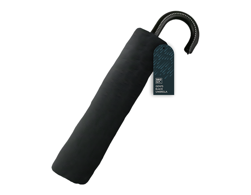 Gents Black Umbrella
