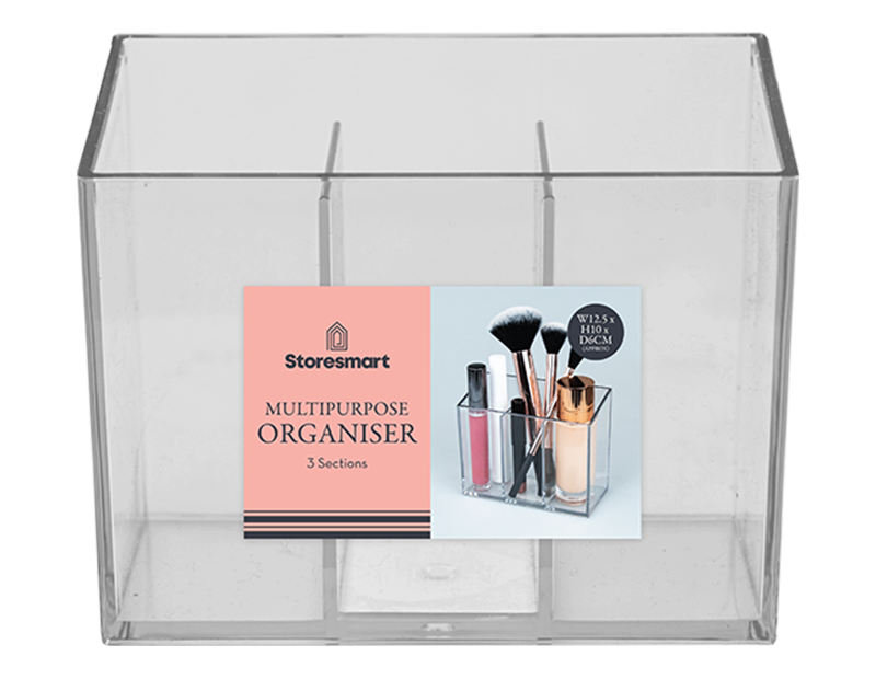 3 Compartment Multipurpose Organiser