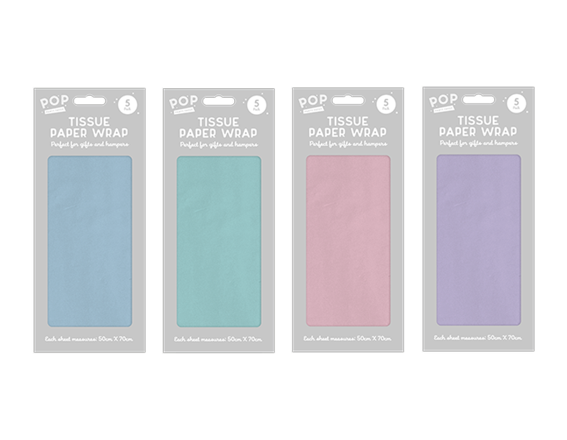 Pastel Tissue Wrap