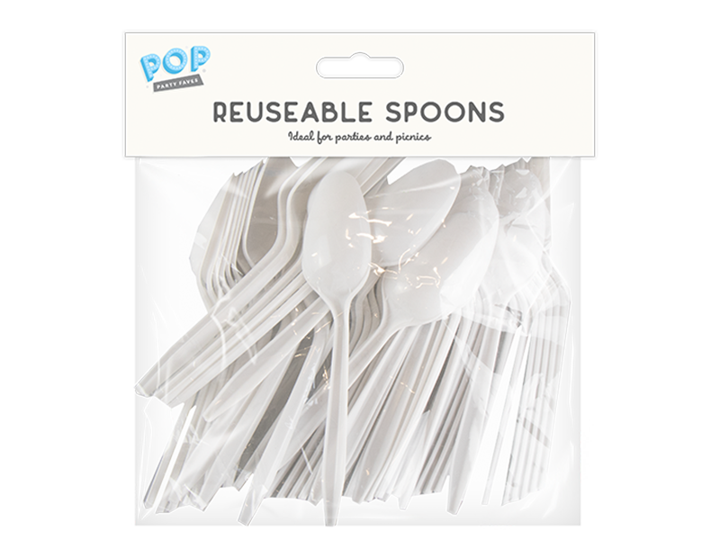 Plastic Spoons 50pk