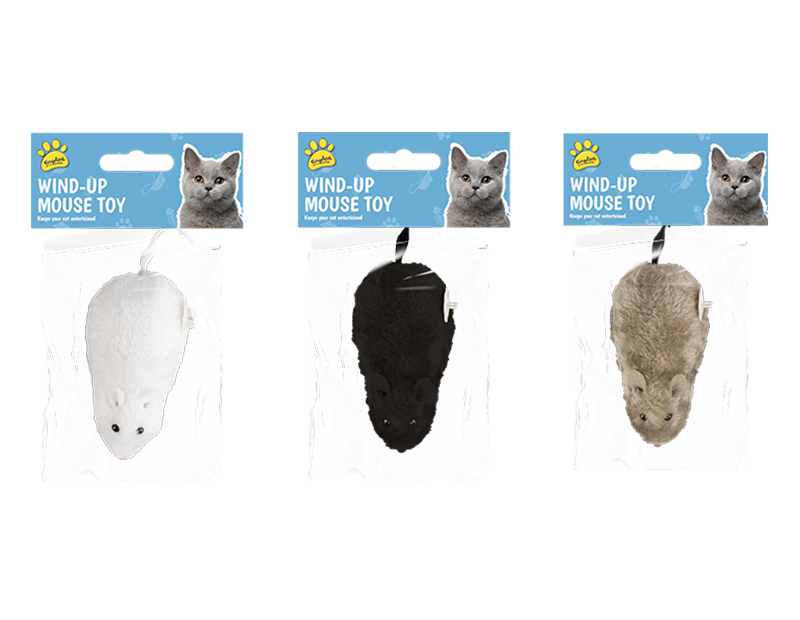 Kingdom Cat Wind-Up Play Mouse