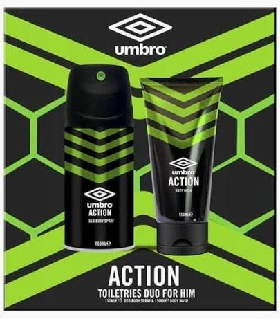 Umbro Action Deodorant & Shower Gel Set