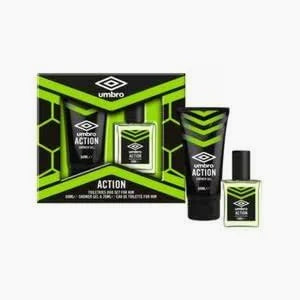 Umbro Action Shower & Eau De Toilette Gift Set