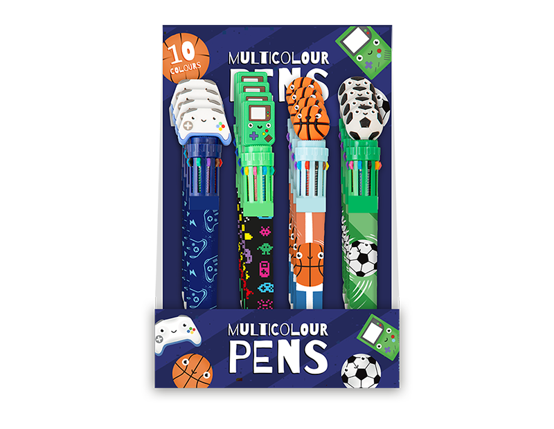 Boys 10 Colour Pen