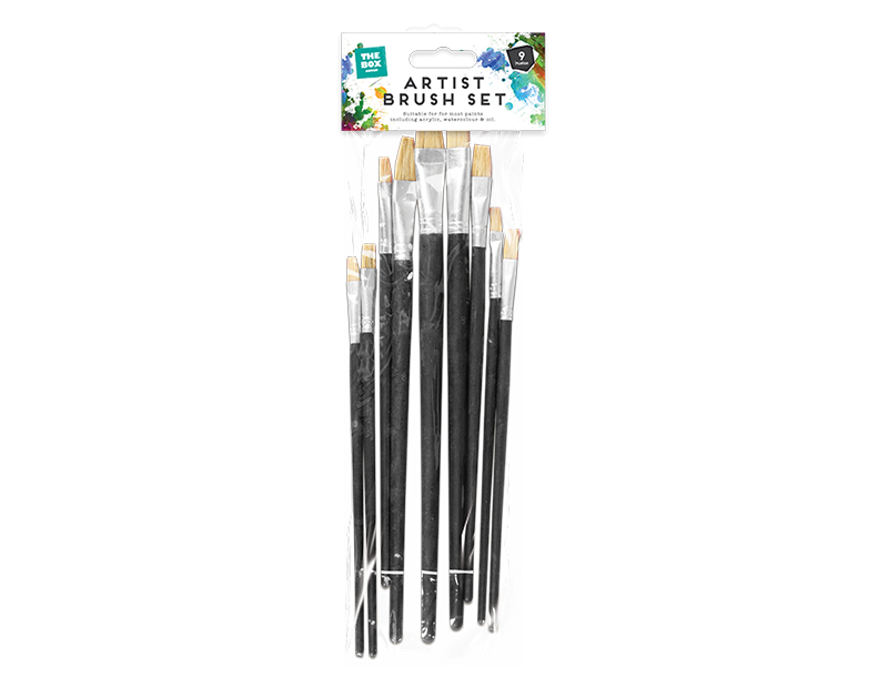 Artist Brushes 9pk