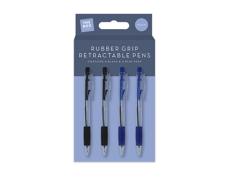 Rectractable Pens 8pk
