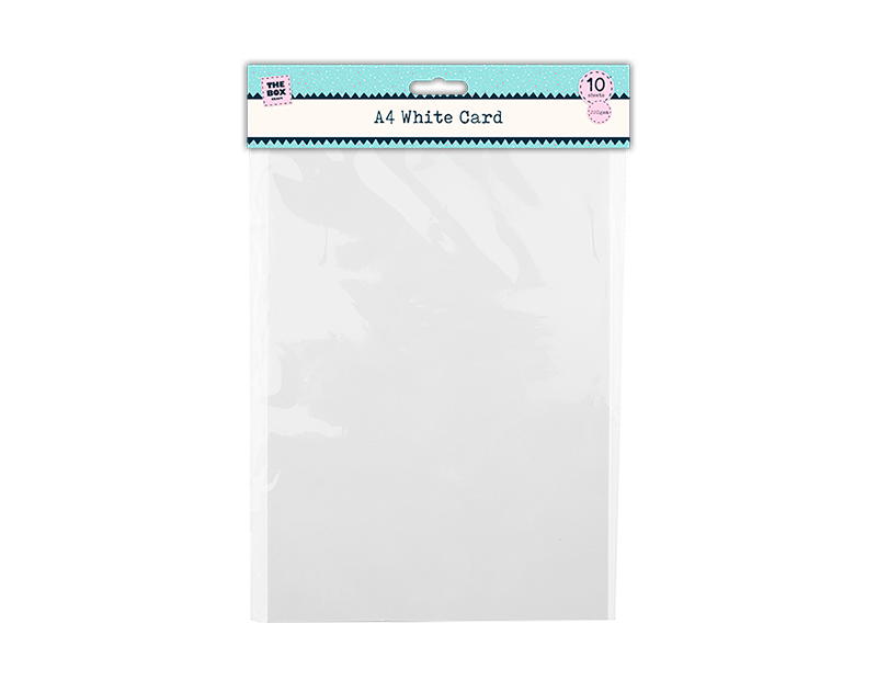A5 White Card 10 Pack