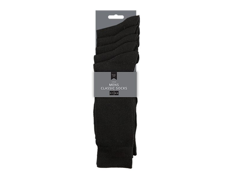 Mens Classic Socks 5 Pair