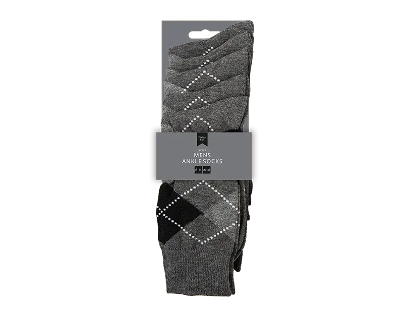 Men's Argyle Socks 5pk