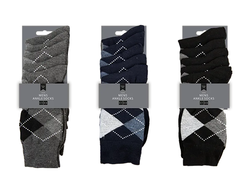 Men's Argyle Socks 5pk
