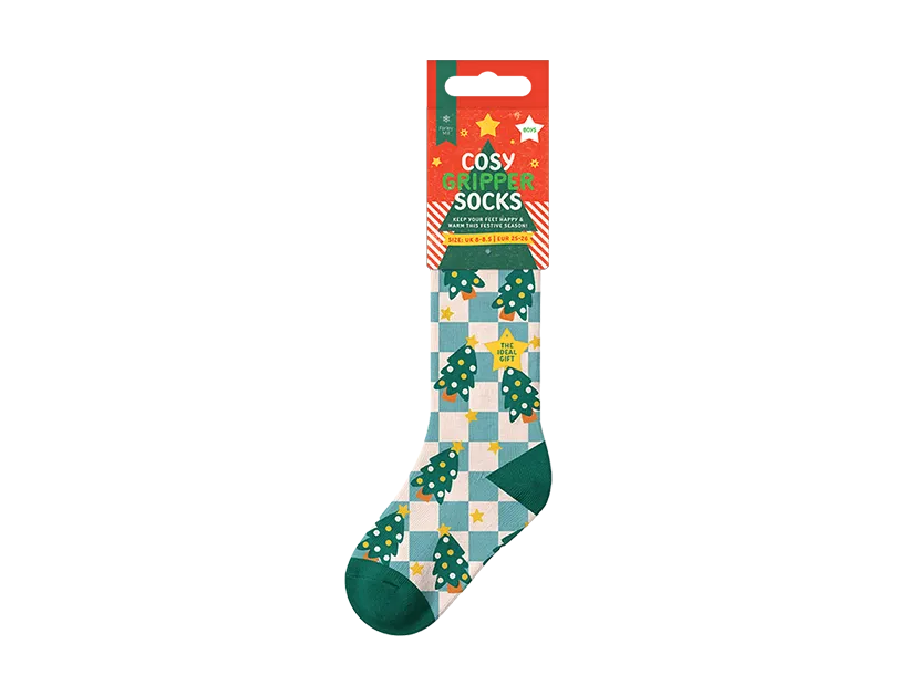 Boys Novelty Cosy Socks with Grippers