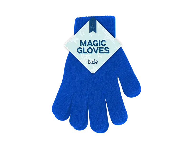Kids Plain Magic Gloves