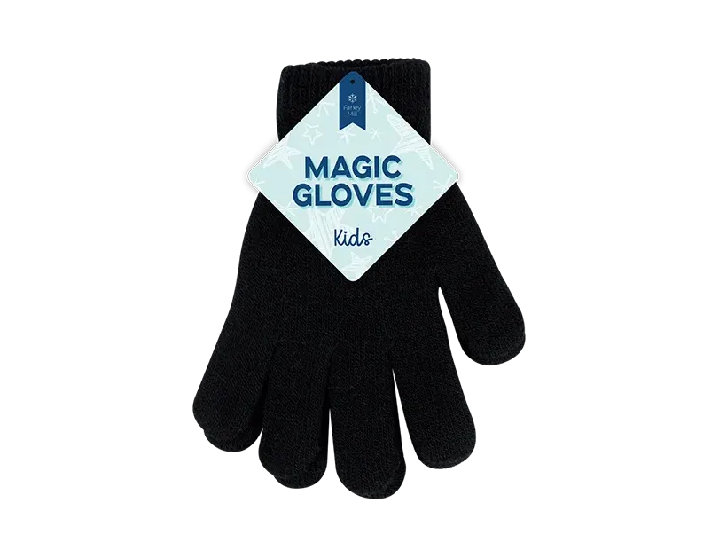 Kids Plain Magic Gloves