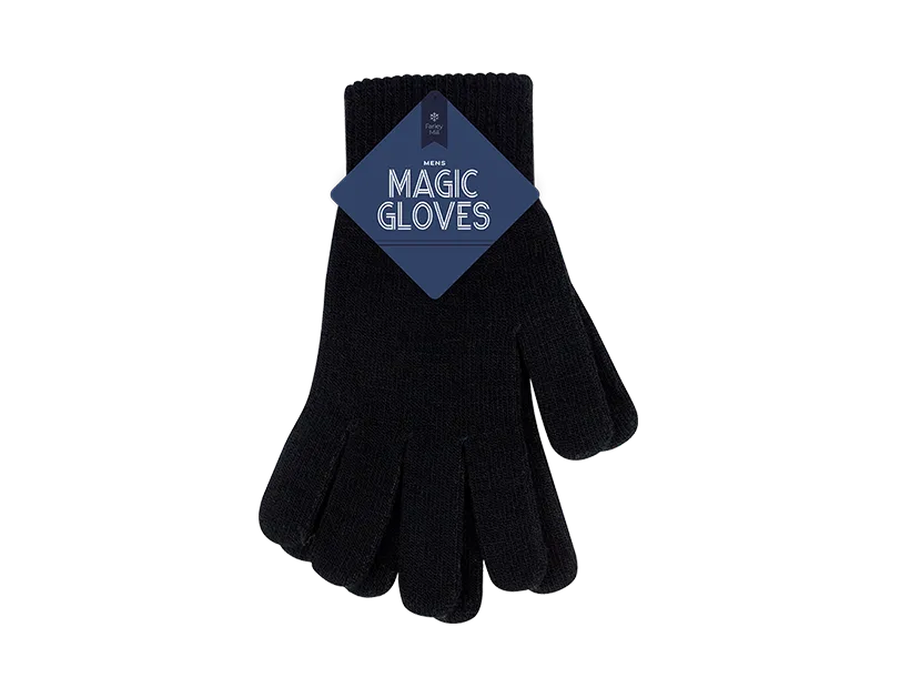 Men's Black Magic Gloves