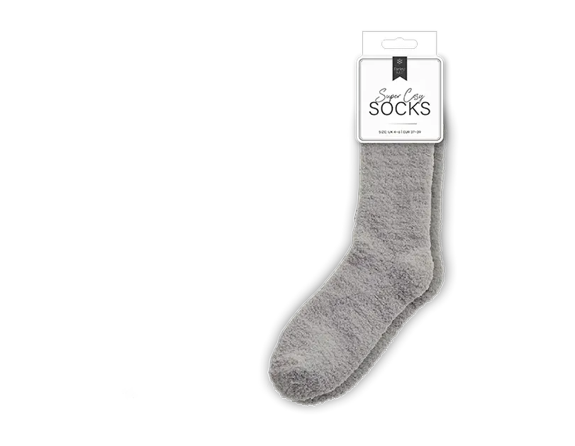 Ladies Cosy Plain Socks