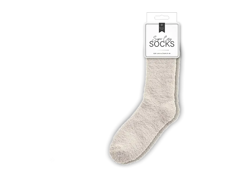 Ladies Cosy Plain Socks