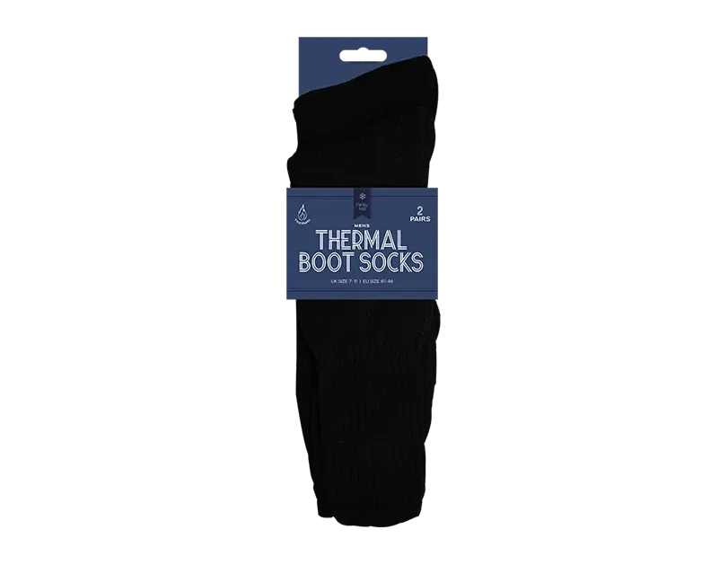 Men's Thermal Boot Socks 2pk