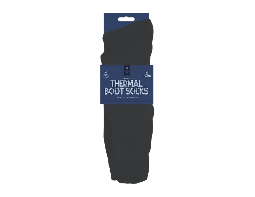 Men's Thermal Boot Socks 2pk