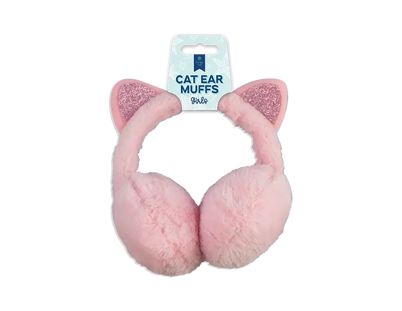 Girls Cat Ear Muffs