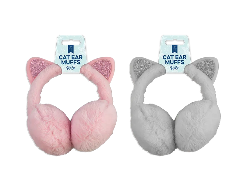 Girls Cat Ear Muffs