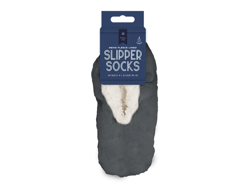 Fleece Lined Slipper Socks