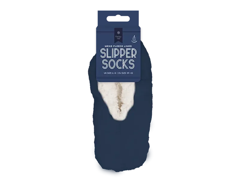 Fleece Lined Slipper Socks