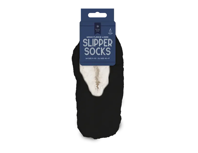 Fleece Lined Slipper Socks