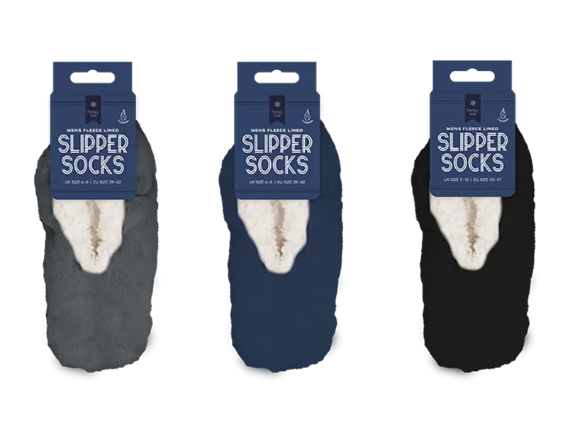 Fleece Lined Slipper Socks
