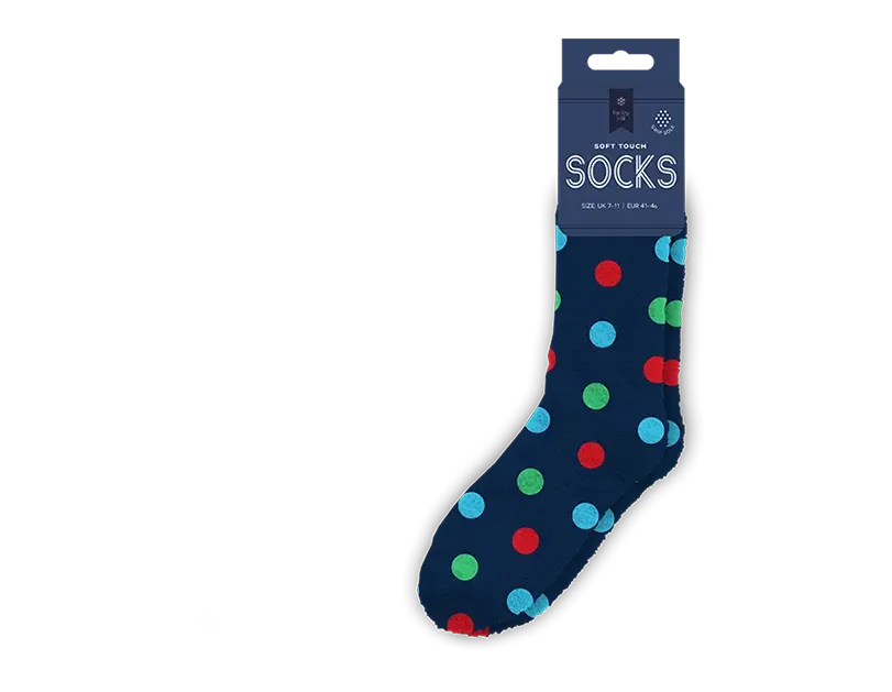 Supersoft Printed Socks with Grippers