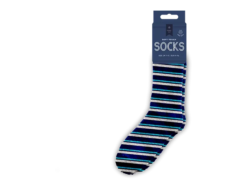 Supersoft Printed Socks with Grippers