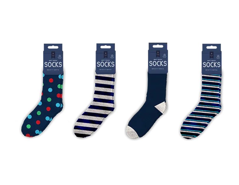 Supersoft Printed Socks with Grippers