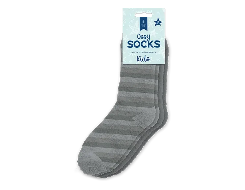 Kids Cosy Socks 2pk